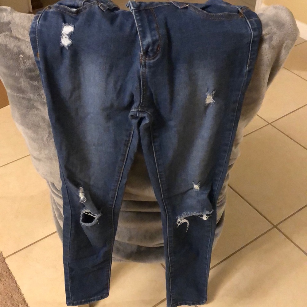 Ripped jeans